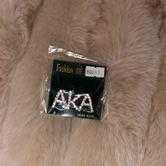 AKA Rhinestone Brooch - Picture 2 of 3